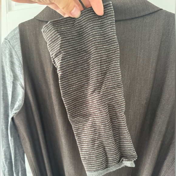 Wool blend dress with vest dress, vintage - Picture 5 of 7